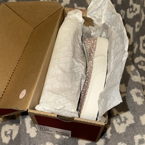 Vans Slip-On Sf Sneaker (Eco Theory) Animal/Ether π New π & Never Worn π - Picture 14 of 17